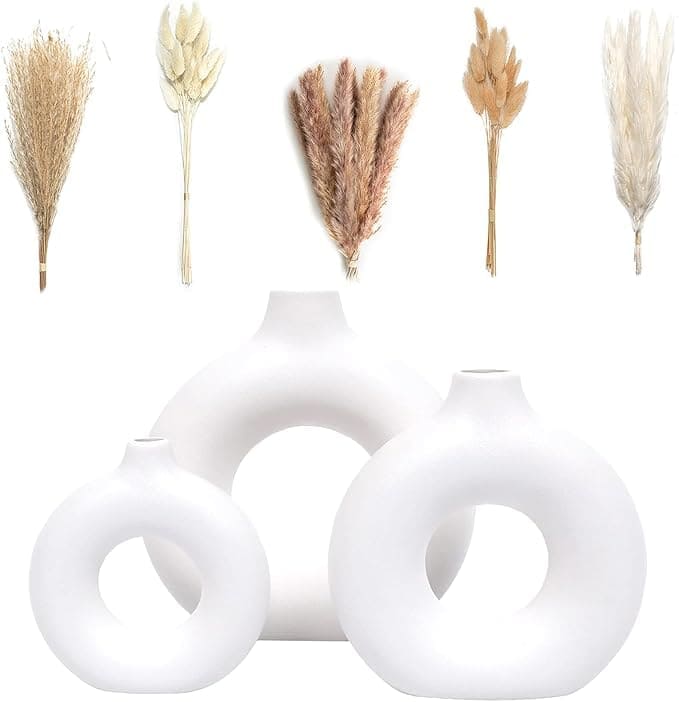 Set of 3 Ceramic Vase